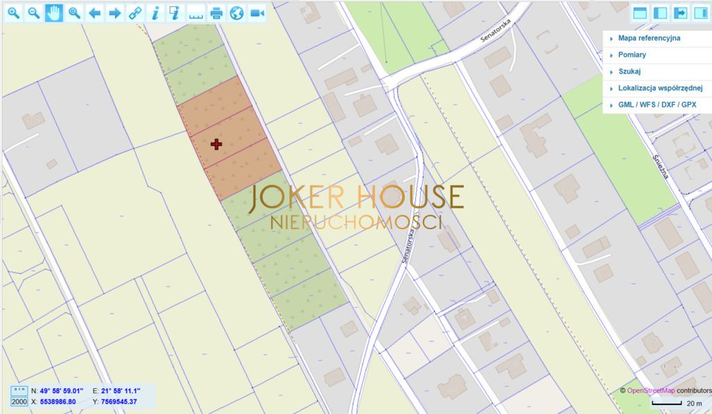 Działka Rzeszów Budziwój, ul. Senatorska. Zdjęcie 3