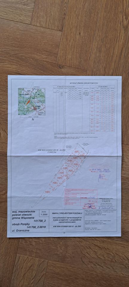 Działka budowlana Poręby, Graniczna. Zdjęcie 2