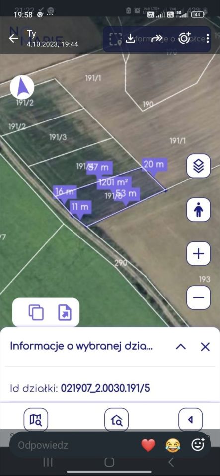 Działka budowlana Witoszów Górny. Zdjęcie 5