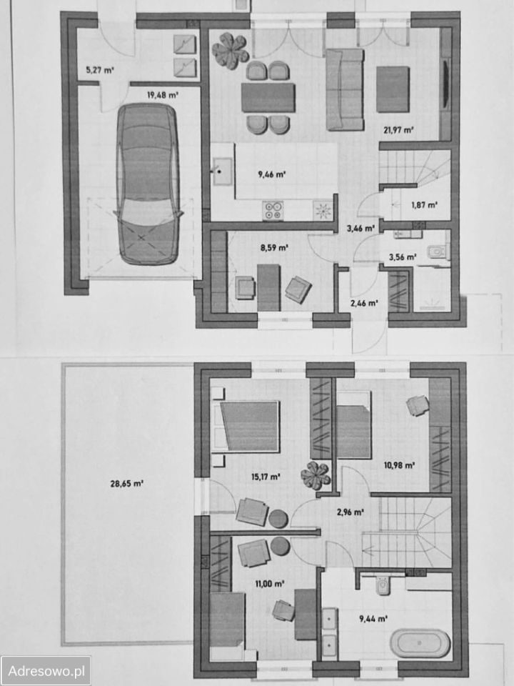 dom szeregowy, 5 pokoi Osielsko. Zdjęcie 13