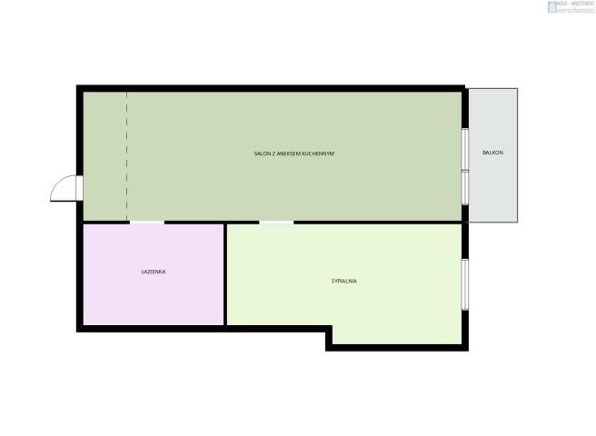 Mieszkanie 2-pokojowe Gliwice, ul. Karola Dickensa. Zdjęcie 16