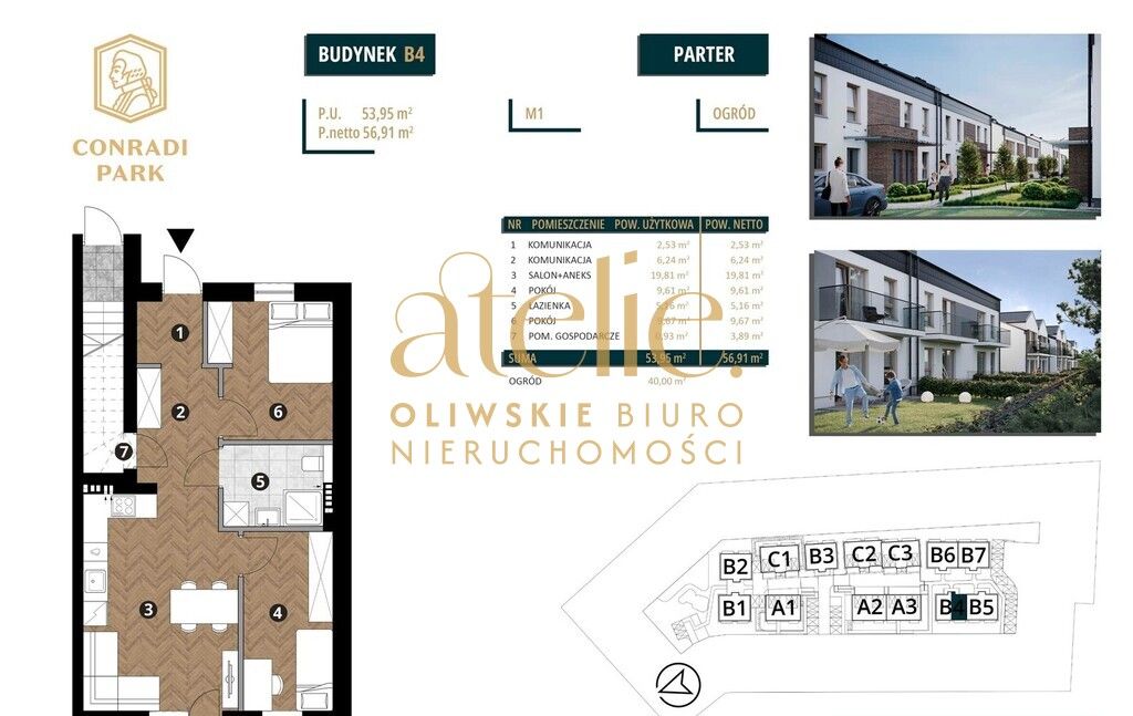 Mieszkanie 3-pokojowe Bąkowo, ul. Kasztanowa. Zdjęcie 4