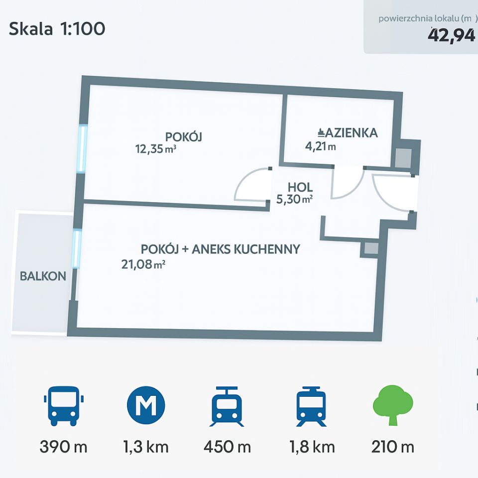 Mieszkanie 2-pokojowe Warszawa Wola, ul. Fort Wola. Zdjęcie 11