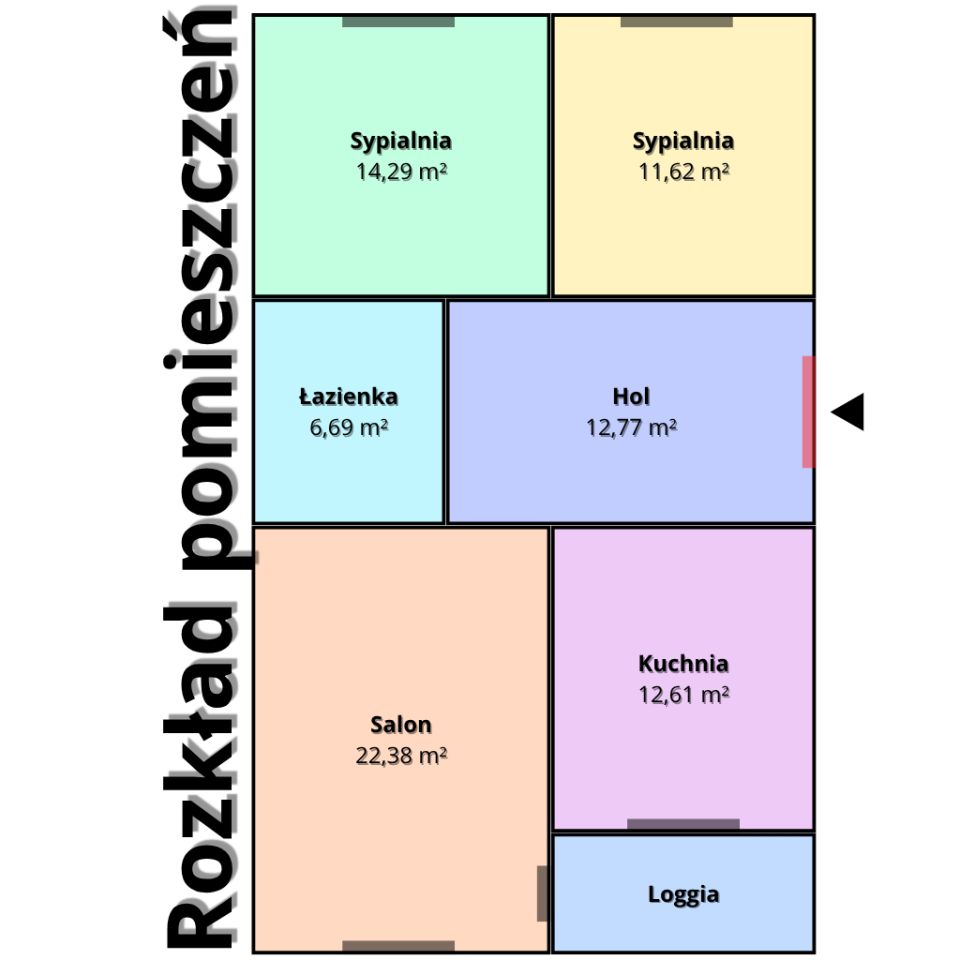 Mieszkanie 3-pokojowe Pruszków Centrum, ul. Radnych. Zdjęcie 11