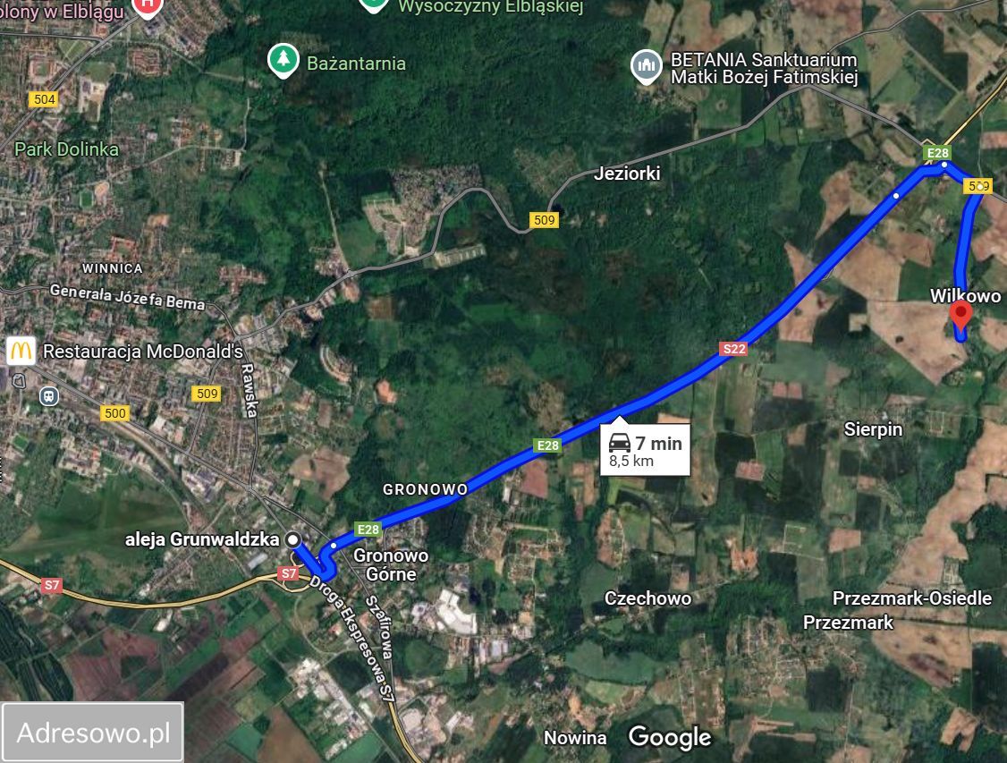 Działka budowlana Wilkowo. Zdjęcie 3