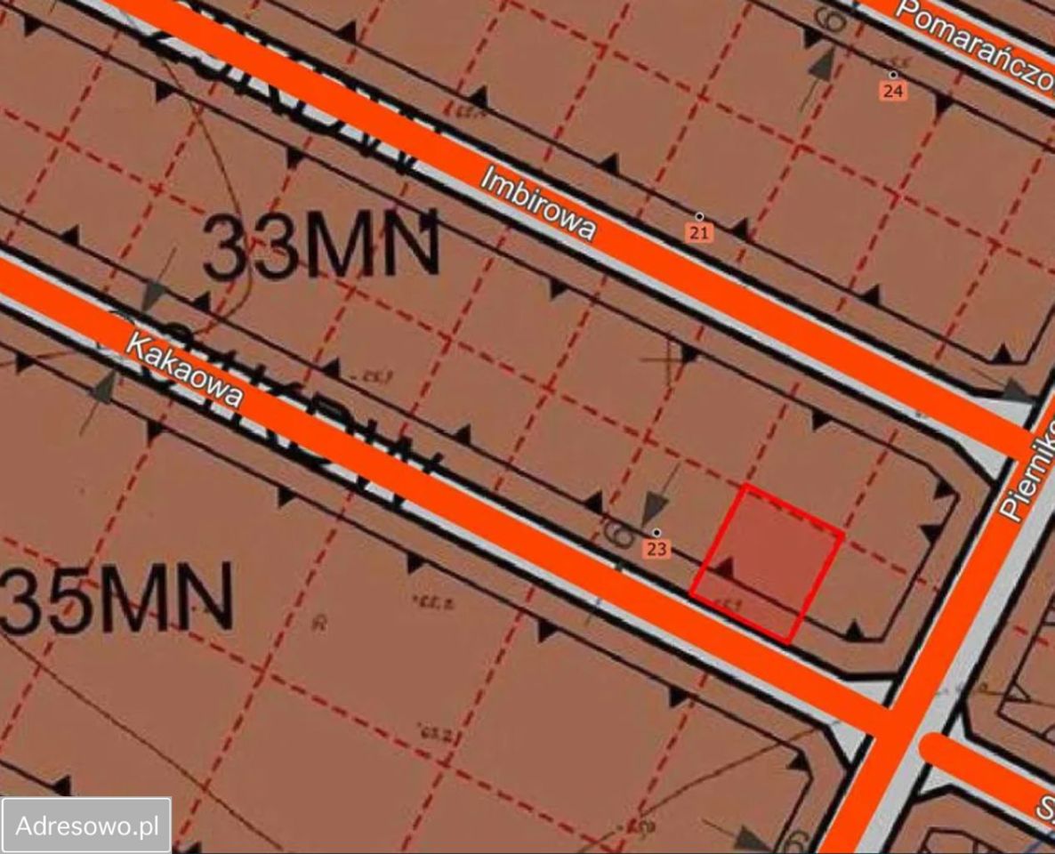 Działka budowlana Zbrudzewo, ul. Kakaowa