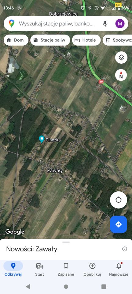 Działka budowlana Zawały. Zdjęcie 3