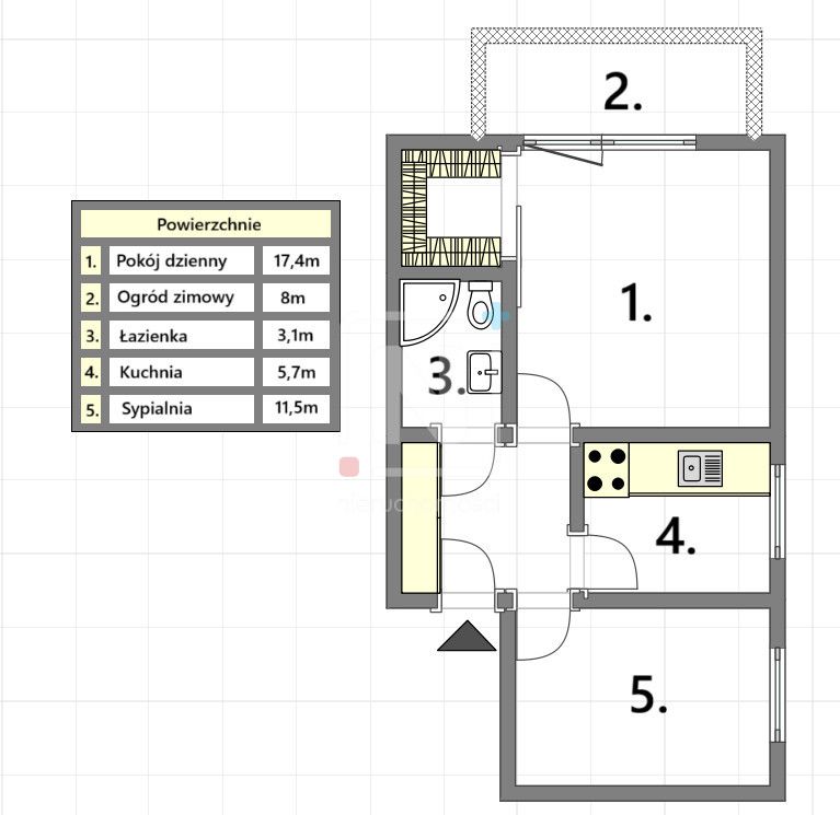 Mieszkanie 2-pokojowe Warszawa Bemowo, ul. Bogatyńska. Zdjęcie 5