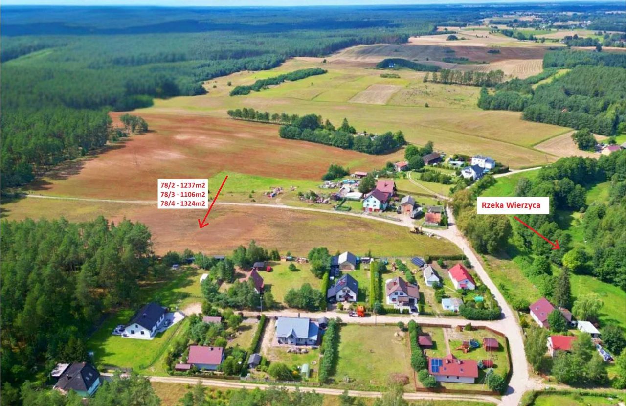 Działka budowlana Nowa Kiszewa. Zdjęcie 5