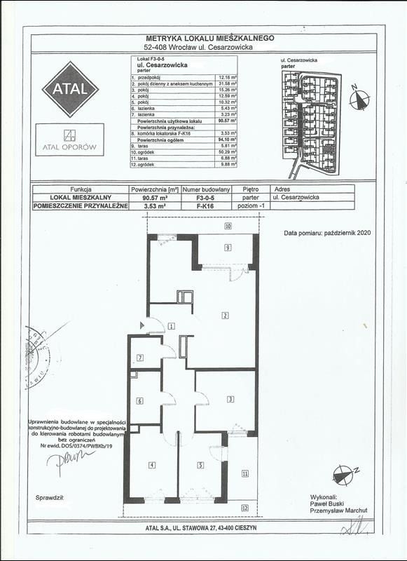 Mieszkanie 4-pokojowe Wrocław Oporów, ul. Cesarzowicka. Zdjęcie 12