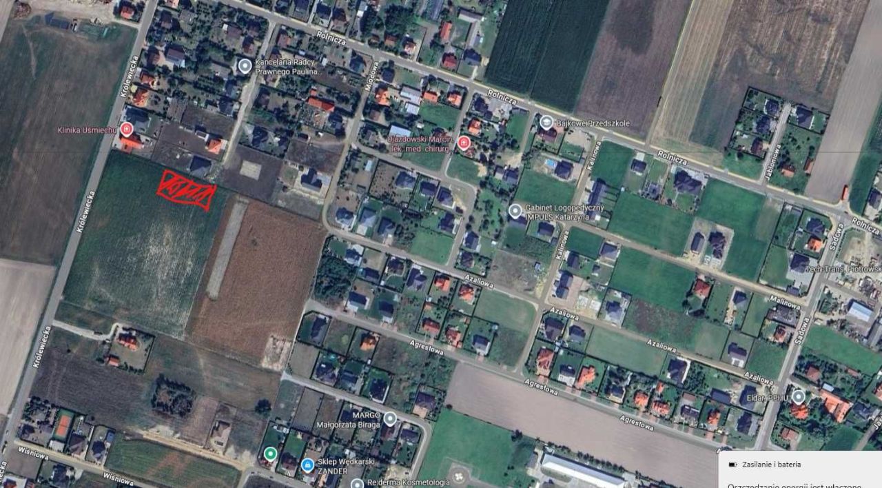 Działka budowlana Przasnysz, ul. Kwiatowa. Zdjęcie 1