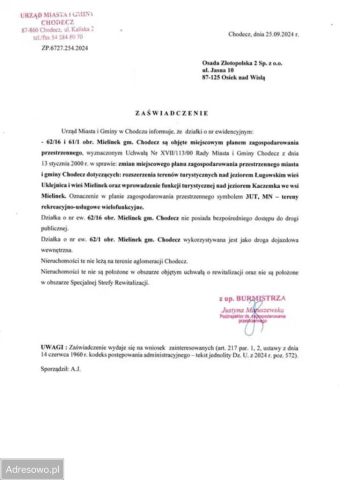 Działka rekreacyjna Gawin Uklejnica. Zdjęcie 5