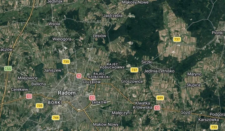 Działka budowlana Rajec Poduchowny, Rajec Poduchowny Bakalarza