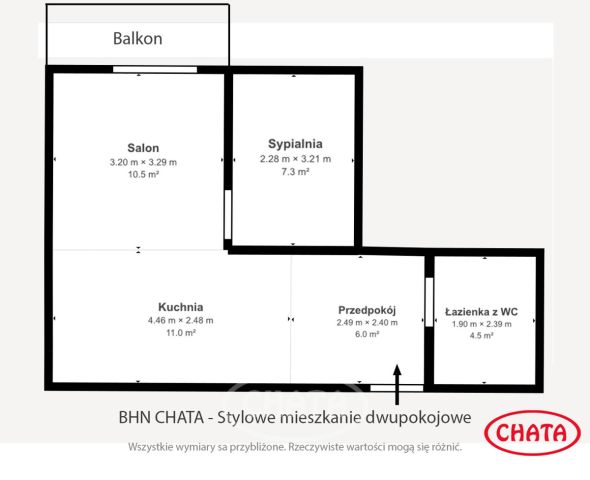 Mieszkanie 2-pokojowe Wrocław Poświętne, ul. Pakosławska. Zdjęcie 18