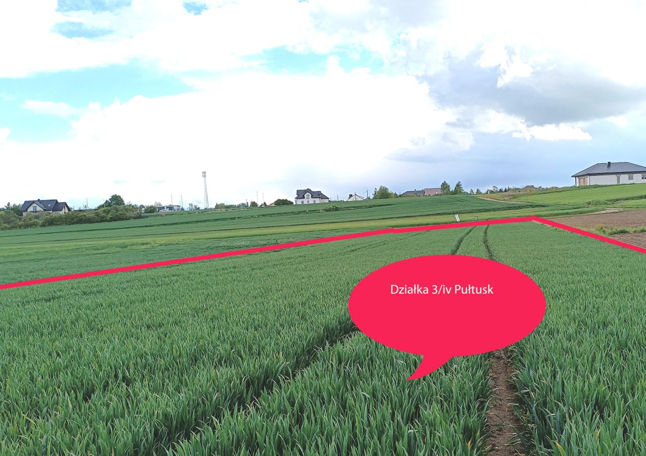 Działka budowlana Pułtusk, ul. Przemiarowska. Zdjęcie 2