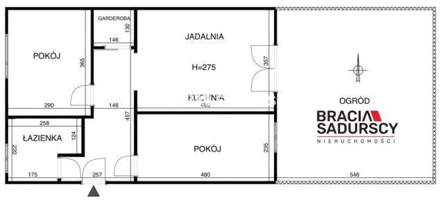 Mieszkanie 3-pokojowe Kraków Krowodrza, ul. Wacława Nałkowskiego. Zdjęcie 3