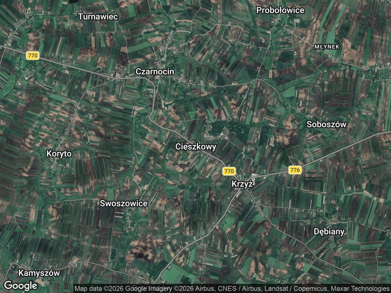 Działka rolna Cieszkowy. Zdjęcie 1