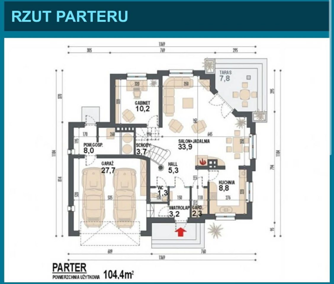 dom wolnostojący Kargoszyn. Zdjęcie 8