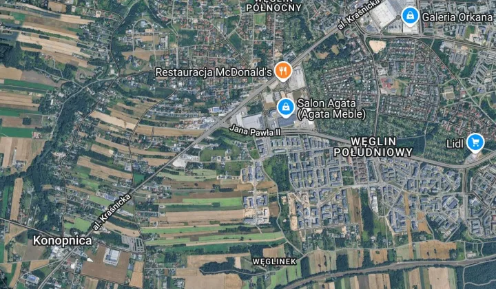 Działka budowlana Lublin Węglin, ul. Wróbla