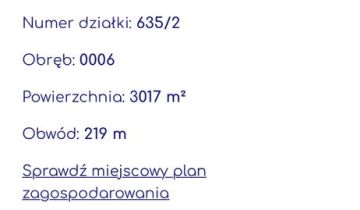 Działka rolna Lipienice Lipienice Górne