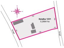 Działka budowlana Skopanie Góra, ul. Wiejska. Zdjęcie 3