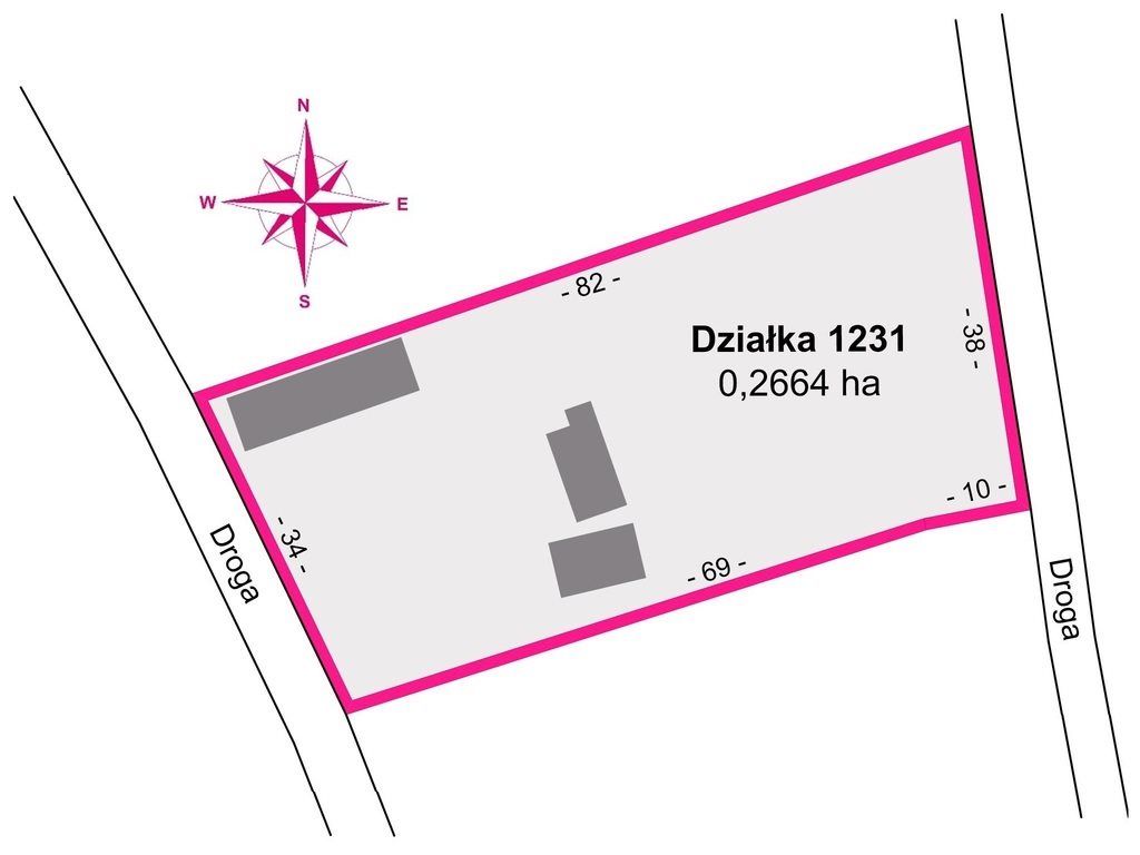 Działka budowlana Skopanie Góra, ul. Wiejska. Zdjęcie 4