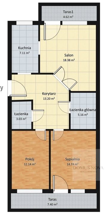 Mieszkanie 3-pokojowe Warszawa Wilanów, ul. Wilanowska. Zdjęcie 18