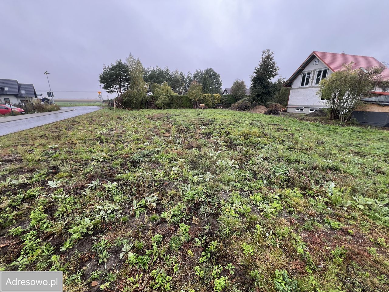 Działka budowlana Święta Katarzyna, ul. Kasztanowa. Zdjęcie 4