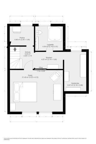 dom szeregowy, 3 pokoje Kłodzko, ul. Wolności. Zdjęcie 14