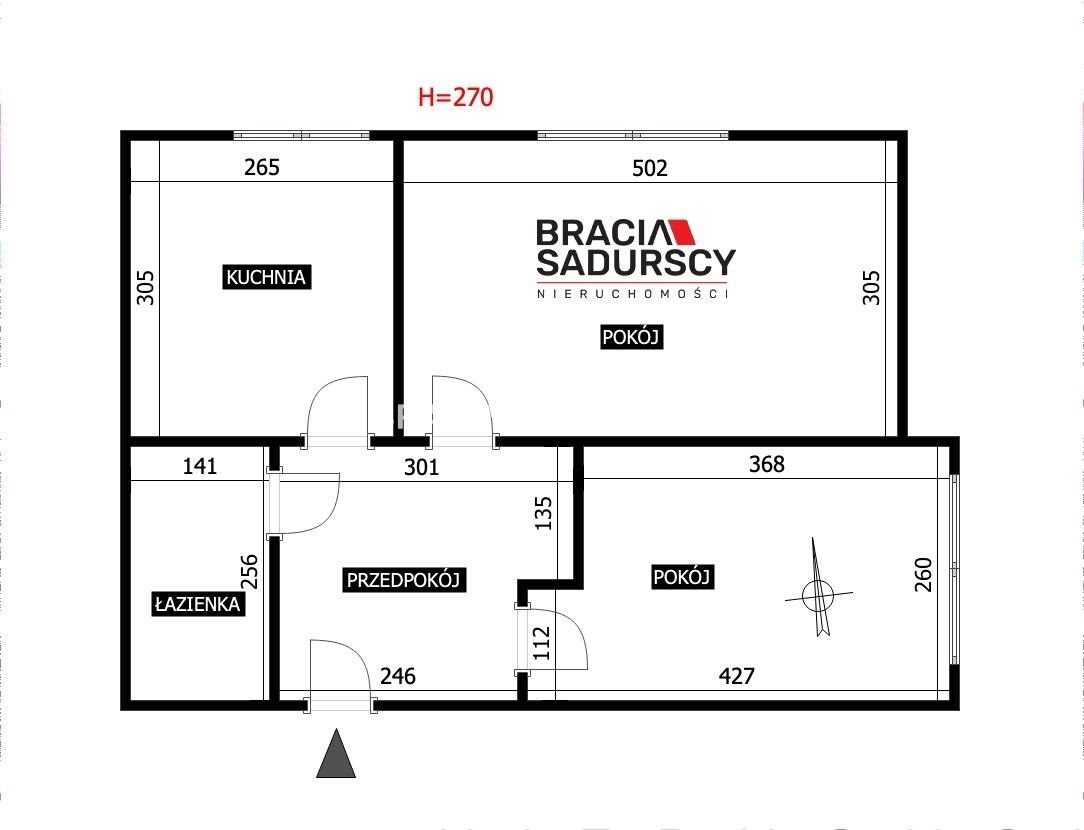 Mieszkanie 2-pokojowe Kraków Nowa Huta, os. Ogrodowe. Zdjęcie 4