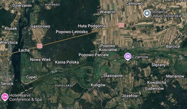 dom letniskowy Popowo-Parcele