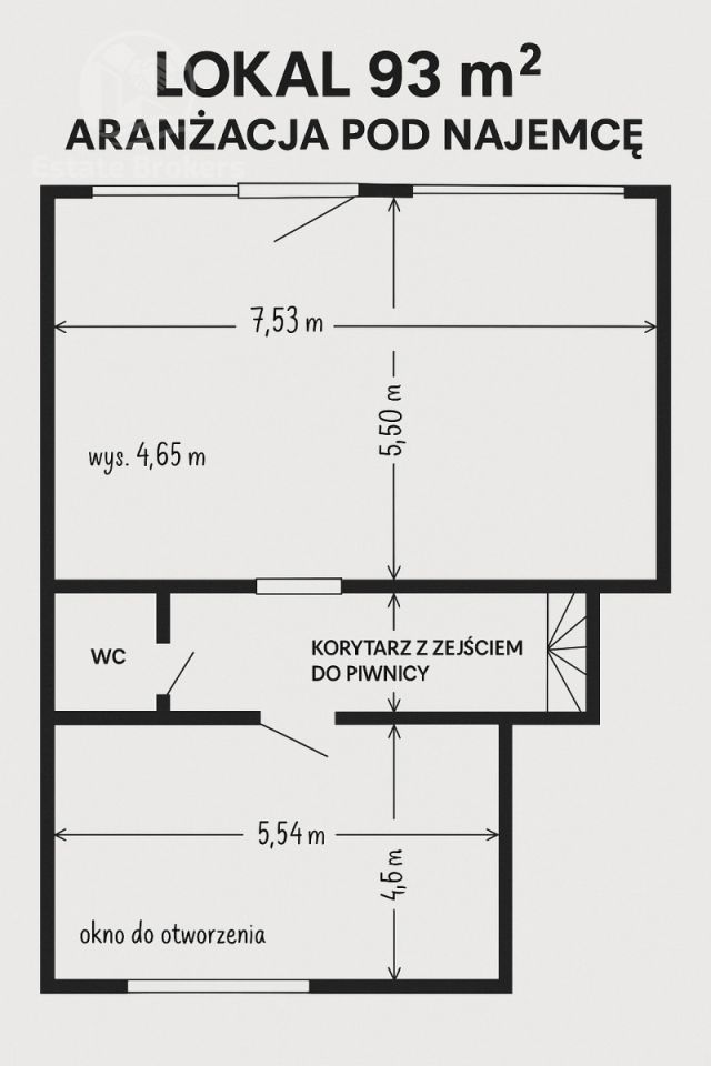 Lokal Wrocław Śródmieście, ul. Jedności Narodowej. Zdjęcie 2