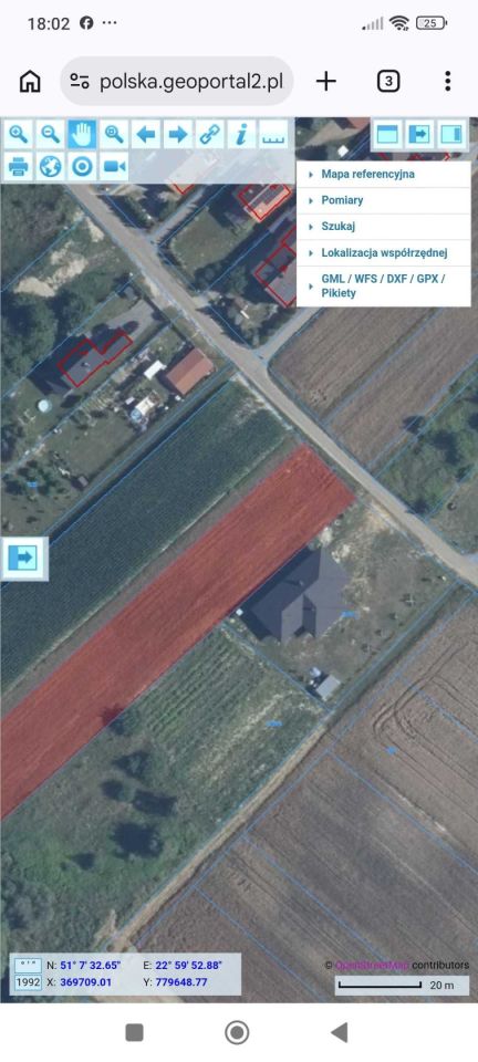 Działka rolno-budowlana Trawniki. Zdjęcie 2