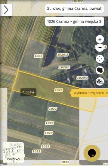 Działka rolna Surowe. Zdjęcie 2