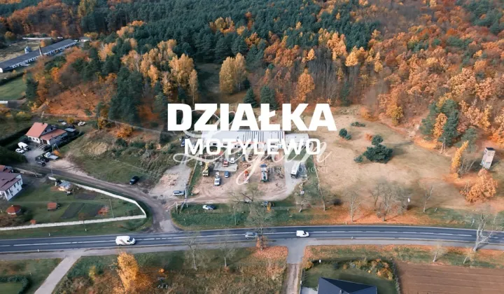 Działka budowlana Motylewo