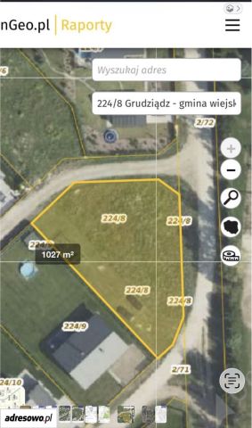 Działka budowlana Marusza. Zdjęcie 1