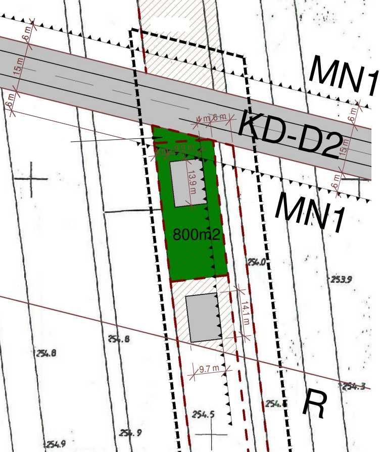 Działka budowlana Suków. Zdjęcie 5