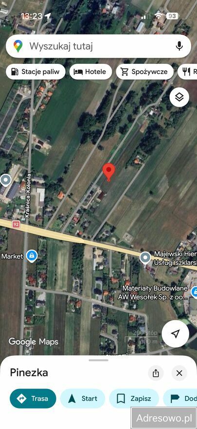 Działka budowlana Kraśnica Kraśnica-Kolonia. Zdjęcie 5