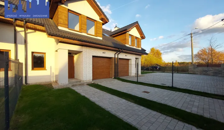 bliźniak, 5 pokoi Baszkówka, ul. Wiśniowy Sad