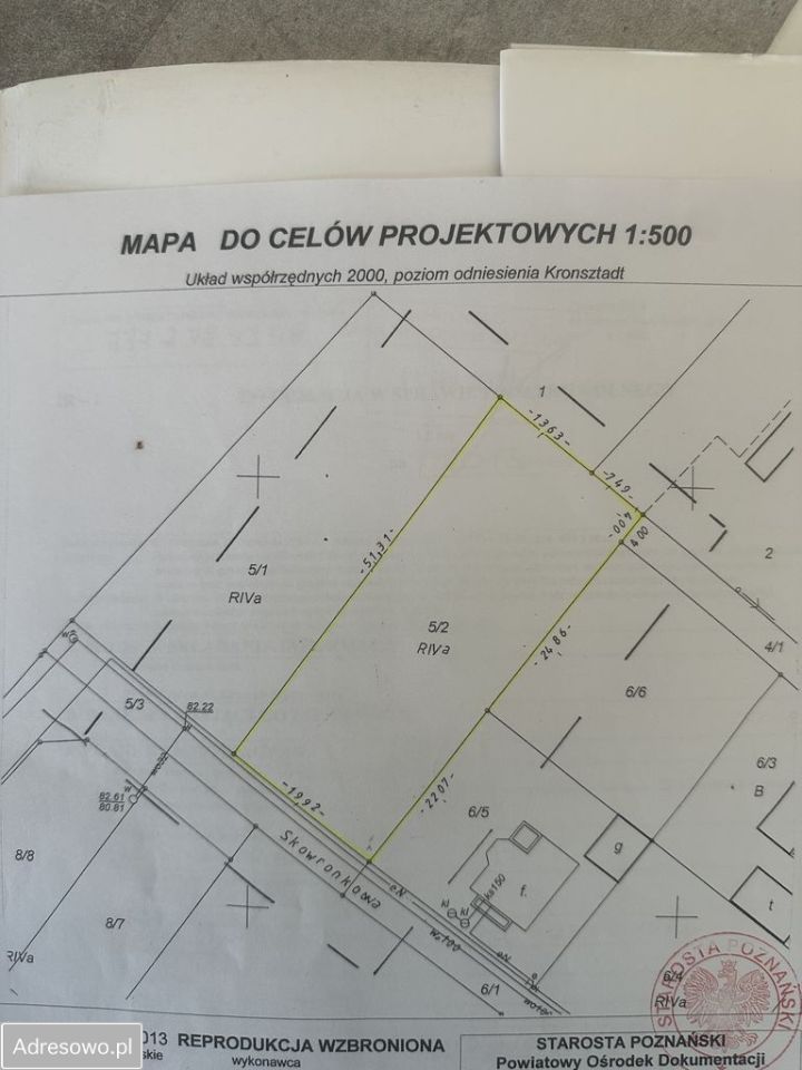 Działka budowlana Luboń, ul. Skowronkowa. Zdjęcie 4