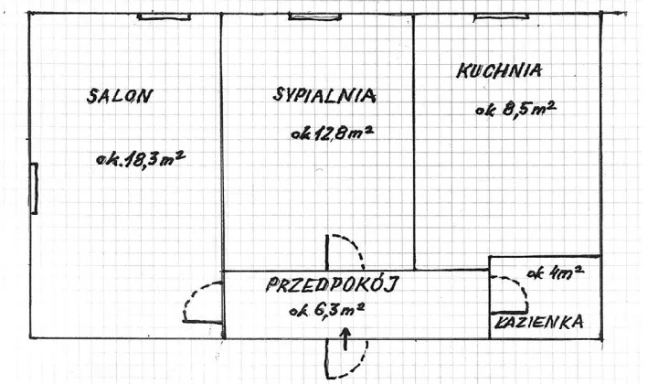 Mieszkanie 2-pokojowe Wierzbica, ul. Janka Krasickiego