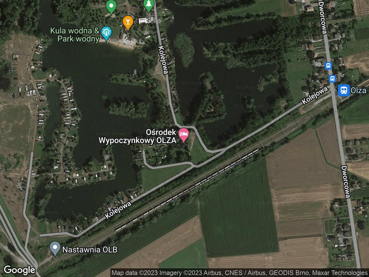 Działka rekreacyjna Olza, ul. Kolejowa