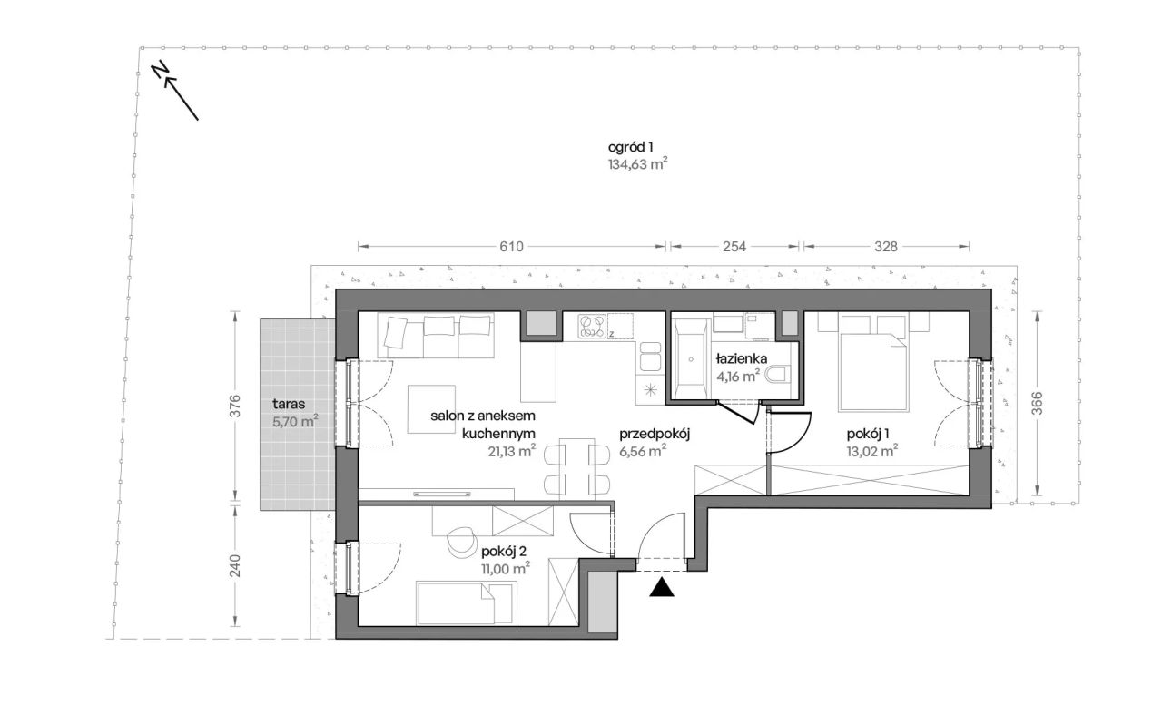 Mieszkanie 3-pokojowe Katowice Brynów, ul. Ceglana. Zdjęcie 7