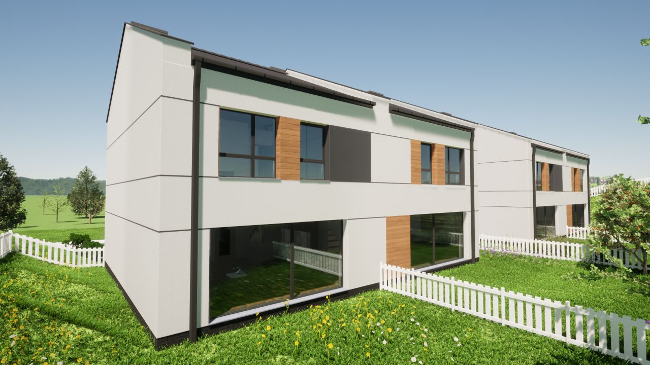 bliźniak, 4 pokoje Gryfino, ul. Aleksandra Fredry. Zdjęcie 3