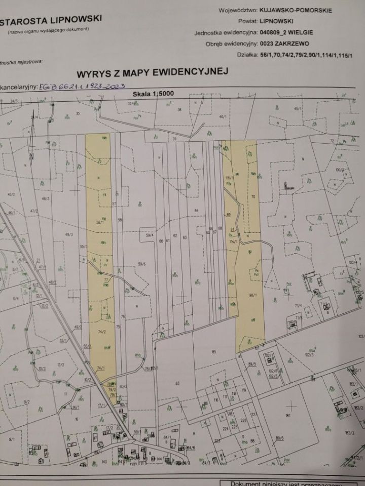 Działka rolna Zakrzewo. Zdjęcie 6