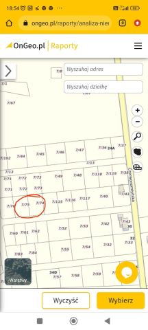 Działka budowlana Pyrzyce, ul. Czerwonomłyńska. Zdjęcie 1