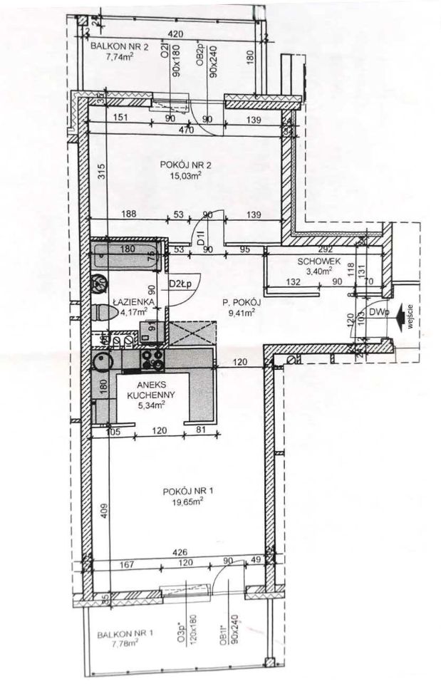 Mieszkanie 2-pokojowe Lublin Węglin, ul. Jemiołuszki. Zdjęcie 4