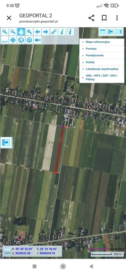 Działka rolna Kolonia Sitno