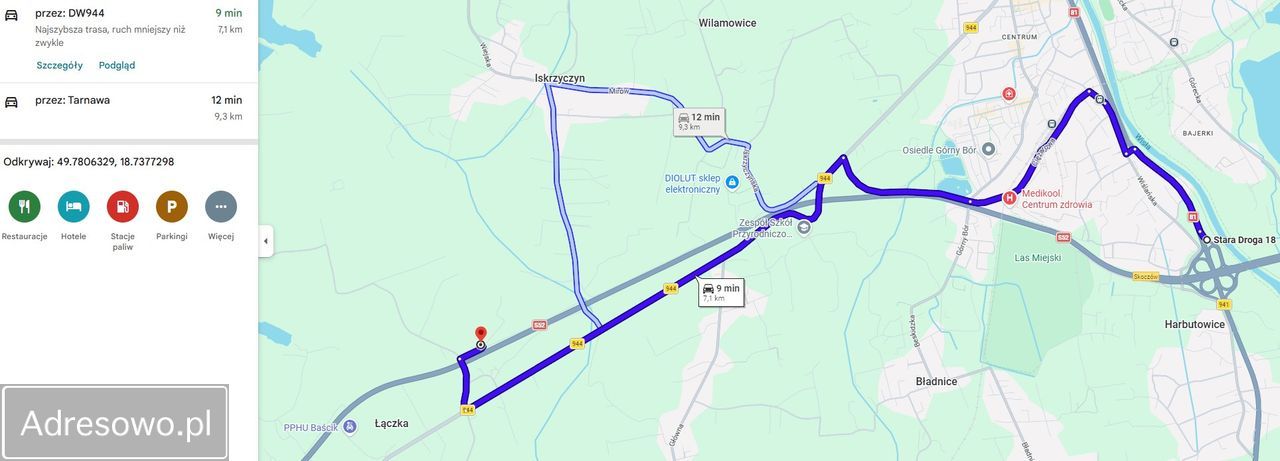 Działka inwestycyjna Łączka, ul. Zielona. Zdjęcie 4