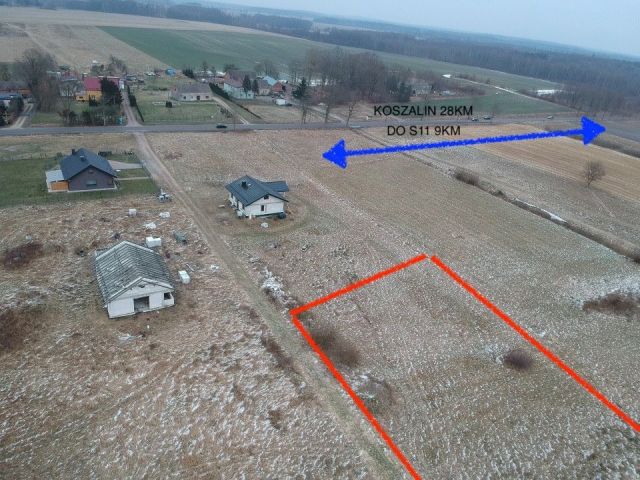 Działka budowlana Pomianowo. Zdjęcie 1